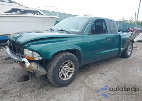2004 Dodge Dakota Slt from USA, damaged, VIN 1D7GL42K04S612274
